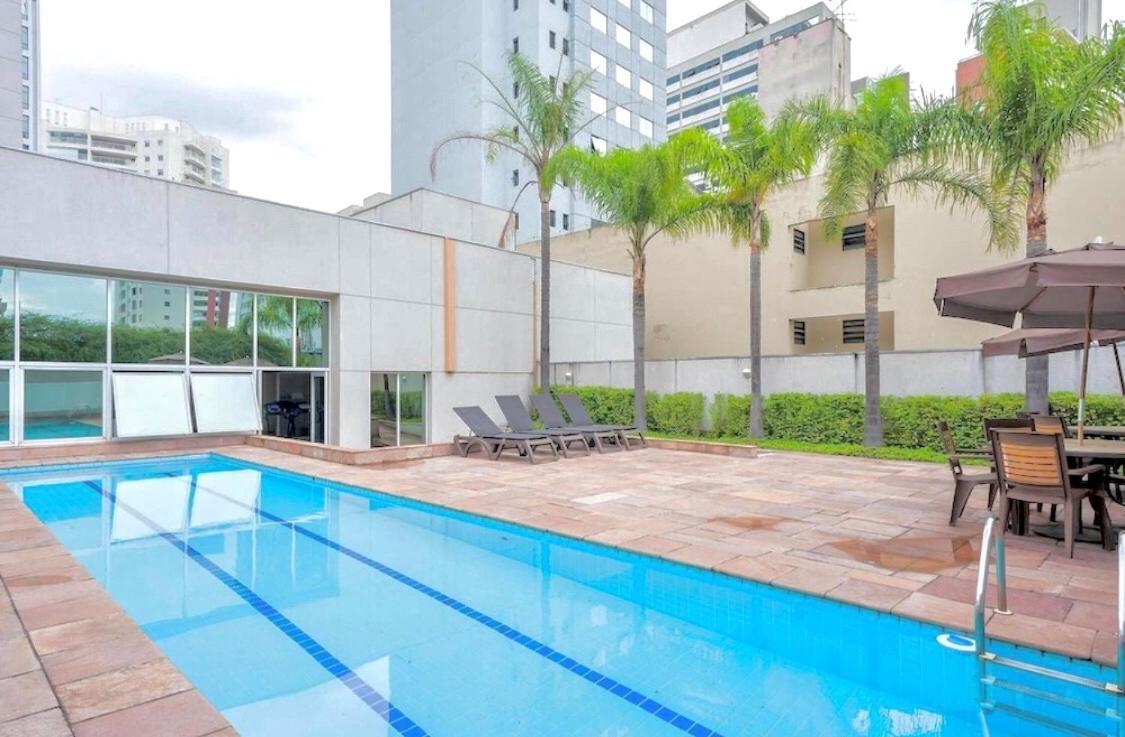 Flat Em Hotel Na Bela Cintra Proximo A Paulista E Consolacao Сан-Пауло Экстерьер фото